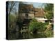 Water Mill on Quiet Stretch of the River Seine, Ande, Eure, Haute Normandie, France-Tomlinson Ruth-Premier Image Canvas