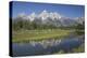 Water Reflections of the Teton Range-Richard Maschmeyer-Premier Image Canvas
