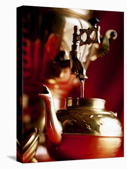 Water Running out of Samovar into a Pot-Michael Boyny-Premier Image Canvas