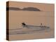 Water Skier, Dinard Bay, Cote d'Emeraude (Emerald Coast), Cotes d'Armor, Brittany, France-David Hughes-Premier Image Canvas