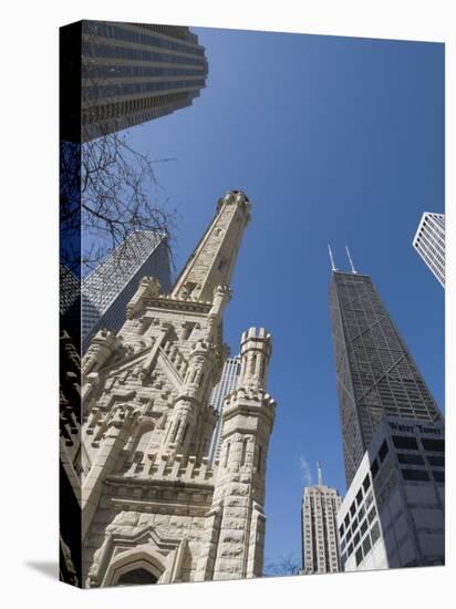 Water Tower, Chicago, Illinois, United States of America, North America-Robert Harding-Premier Image Canvas