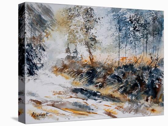 Watercolor 080207-Pol Ledent-Stretched Canvas