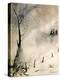 Watercolor 081204-Pol Ledent-Stretched Canvas