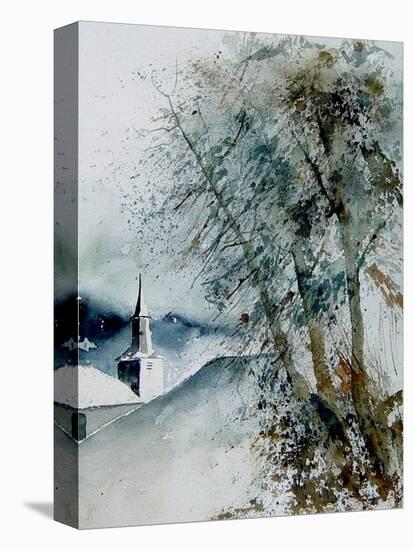 Watercolor 140605-Pol Ledent-Stretched Canvas