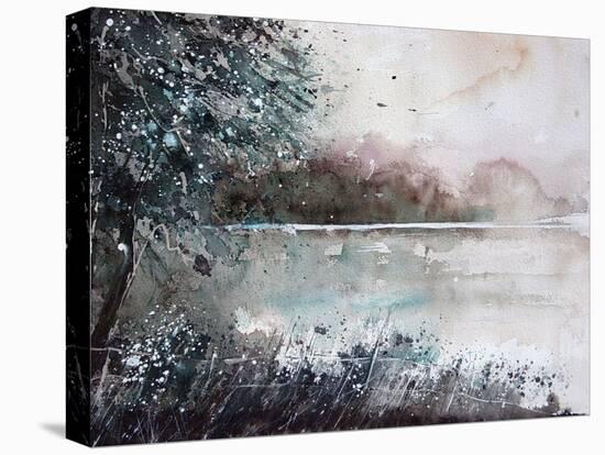 Watercolor 151205-Pol Ledent-Stretched Canvas