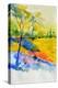 Watercolor 516082-Pol Ledent-Stretched Canvas