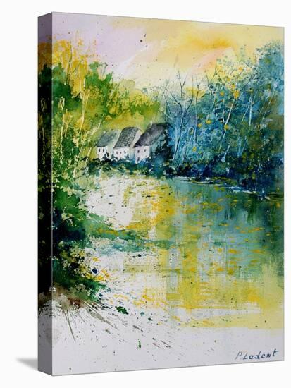 Watercolor 587632-Pol Ledent-Stretched Canvas