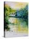 Watercolor 587632-Pol Ledent-Stretched Canvas