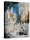 Watercolor 801162-Pol Ledent-Stretched Canvas