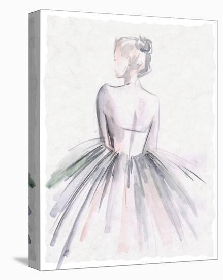 Watercolor Ballerina I-Jennifer Parker-Stretched Canvas