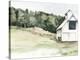 Watercolor Barn III-Jennifer Paxton Parker-Stretched Canvas