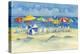 Watercolor Beach-Paul Brent-Stretched Canvas