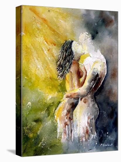 Watercolor Couple-Pol Ledent-Stretched Canvas