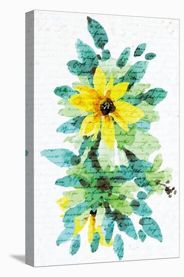 Watercolor Floral 1-Kimberly Allen-Stretched Canvas