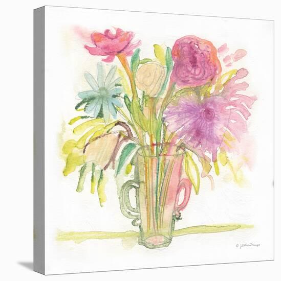 Watercolor Floral-Jessica Mingo-Stretched Canvas