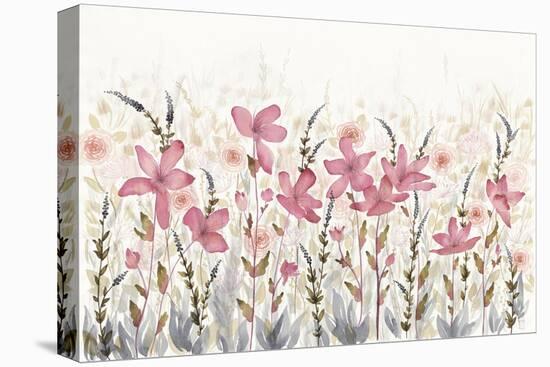 Watercolor Garden Light-Elyse DeNeige-Stretched Canvas