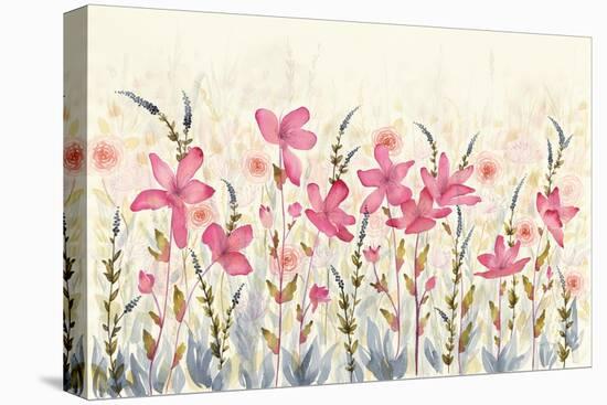 Watercolor Garden-Elyse DeNeige-Stretched Canvas