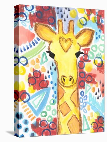 Watercolor - Giraffe-Jennifer McCully-Premier Image Canvas