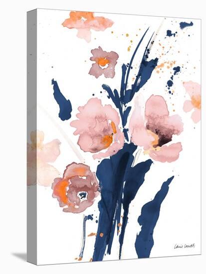 Watercolor Pink Poppies I-Lanie Loreth-Stretched Canvas