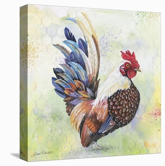 Watercolor Rooster-A-Jean Plout-Premier Image Canvas