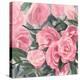 Watercolor Roses I-Annie Warren-Stretched Canvas