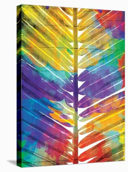 Watercolorful Palms Mate-OnRei-Stretched Canvas