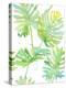 Watercolour Tropical Pattern 1-Mary Escobedo-Stretched Canvas
