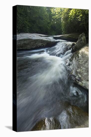 Waterfall, Blue Ridge Mountains, North Carolina, United States of America, North America-Jon Reaves-Premier Image Canvas