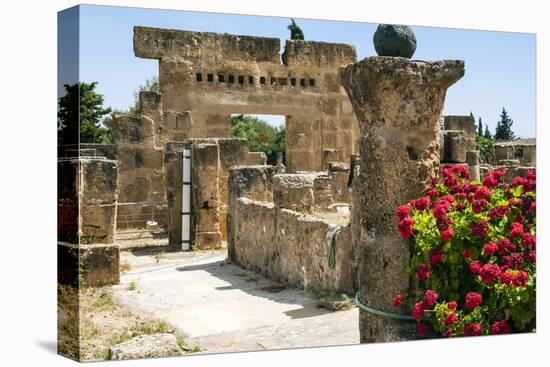 Waterfall House, Utica Punic and Roman Archaeological Site, Tunisia, North Africa-Nico Tondini-Premier Image Canvas