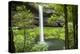 Waterfall in a forest, Samuel H. Boardman State Scenic Corridor, Pacific Northwest, Oregon, USA-Panoramic Images-Premier Image Canvas