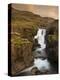 Waterfall in Berufjordur Fjord, Iceland-Don Grall-Premier Image Canvas