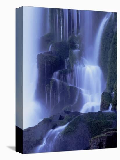 Waterfall in Iguazu National Park-Tibor Bogn?r-Premier Image Canvas