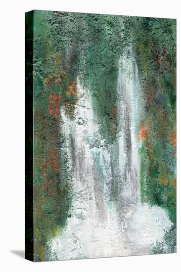 Waterfall in Paradise II-Lila Bramma-Stretched Canvas