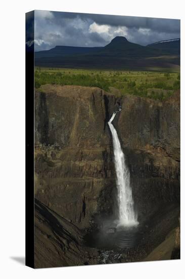 Waterfall in Putoransky State Nature Reserve, Putorana Plateau, Siberia, Russia-Sergey Gorshkov-Premier Image Canvas