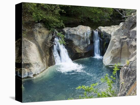 Waterfall on the Colorado River, Near Rincon De La Vieja National Park, Costa Rica-R H Productions-Premier Image Canvas