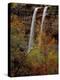 Waterfall, Zion National Park, Utah, USA-Scott T. Smith-Premier Image Canvas