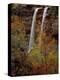 Waterfall, Zion National Park, Utah, USA-Scott T. Smith-Premier Image Canvas