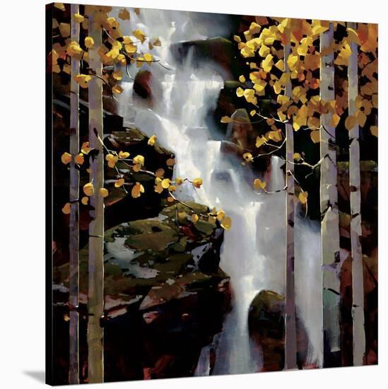 Waterfall-Michael O'Toole-Stretched Canvas