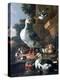 Waterfowl in a Classical Landscape, 17th Century-Melchior de Hondecoeter-Premier Image Canvas