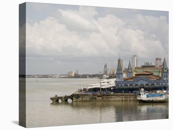 Waterfront and River Amazon, Belem, Para, Brazil, South America-Richardson Rolf-Premier Image Canvas