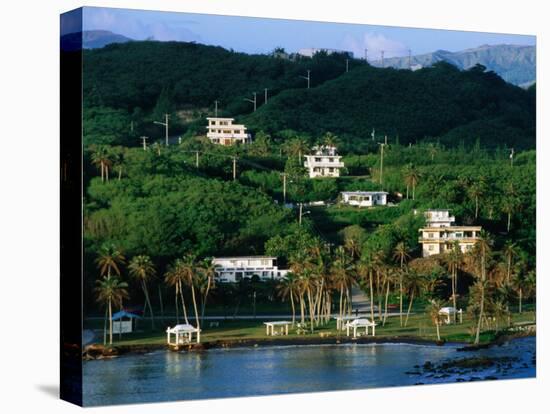 Waterfront Houses, Inarajan, Guam-John Elk III-Premier Image Canvas