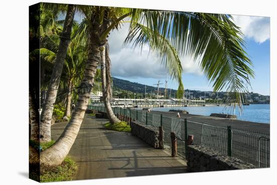 Waterfront of Papeete, Tahiti, Society Islands, French Polynesia, Pacific-Michael Runkel-Premier Image Canvas