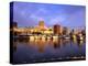 Waterfront of the Willamette River, Portland, Oregon, USA-Janis Miglavs-Premier Image Canvas