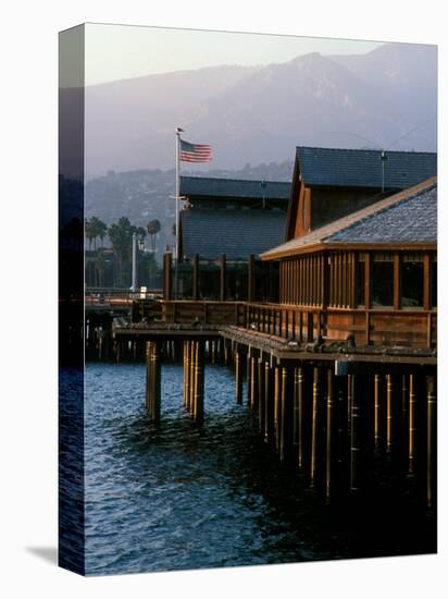 Waterfront Restaurant, Stern's Wharf, Santa Barbara, California-Savanah Stewart-Premier Image Canvas