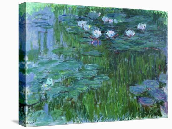 Waterlilies, 1914-17-Claude Monet-Premier Image Canvas