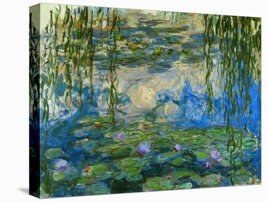 Waterlilies, 1916-1919-Claude Monet-Premier Image Canvas