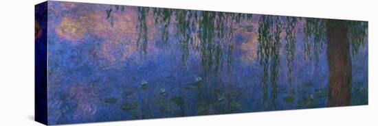 Waterlilies and Willows-Claude Monet-Premier Image Canvas