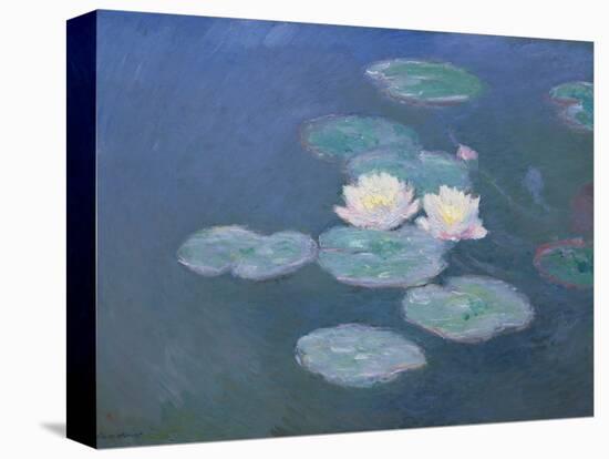 Waterlilies, Evening-Claude Monet-Premier Image Canvas