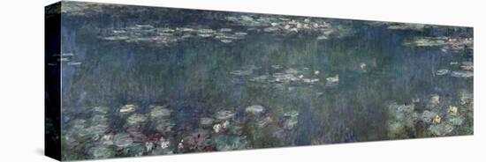 Waterlilies: Green Reflections, 1914-18-Claude Monet-Premier Image Canvas