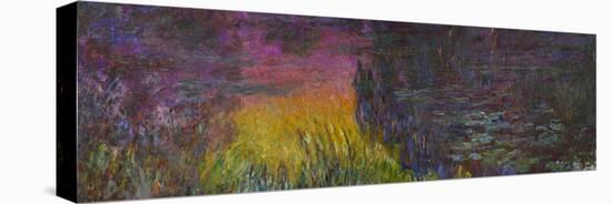 Waterlilies, Sunset-Claude Monet-Premier Image Canvas